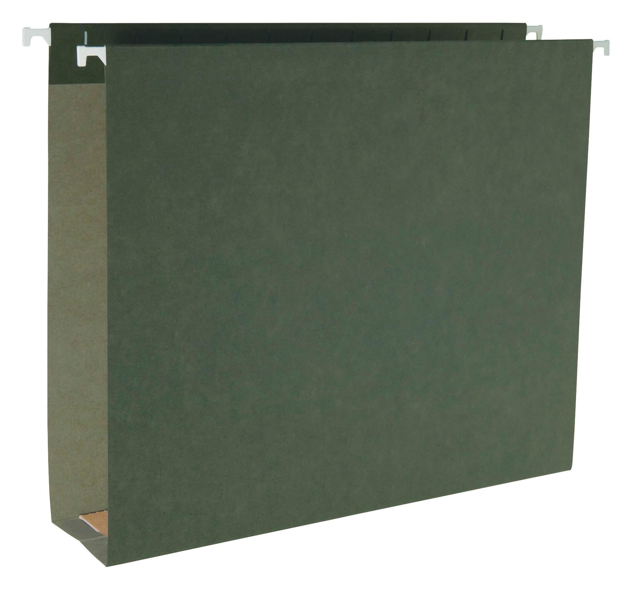 FOLDER FILE HANGING LTR 1/5 CUT 2 IN EXPANSION PK OF 25 BSN43851