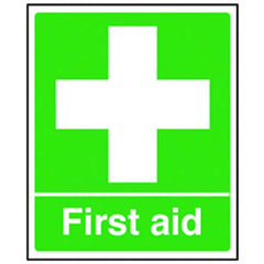 First Aid (And Symbol) R/P 300 x 250mm
