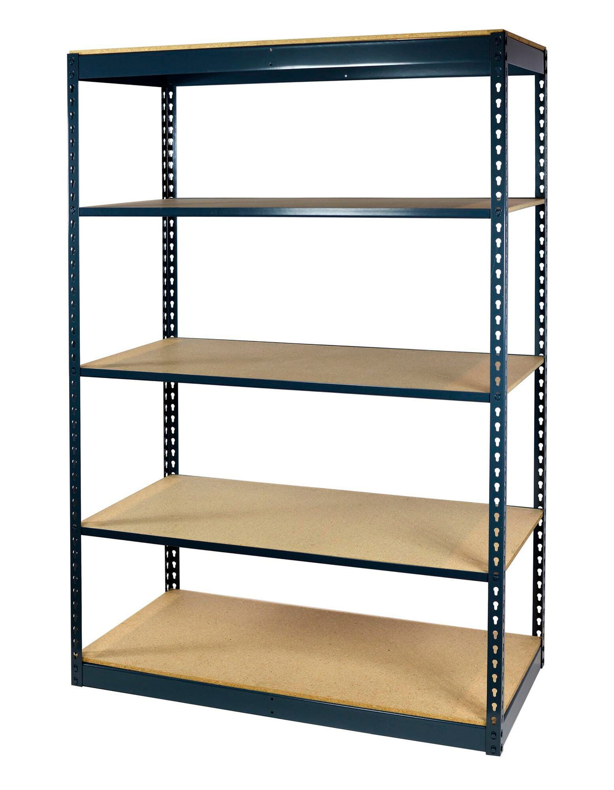 LOW PROFILE BOLTLESS SHELVING 36WX84HX24D - 5 SHELVES