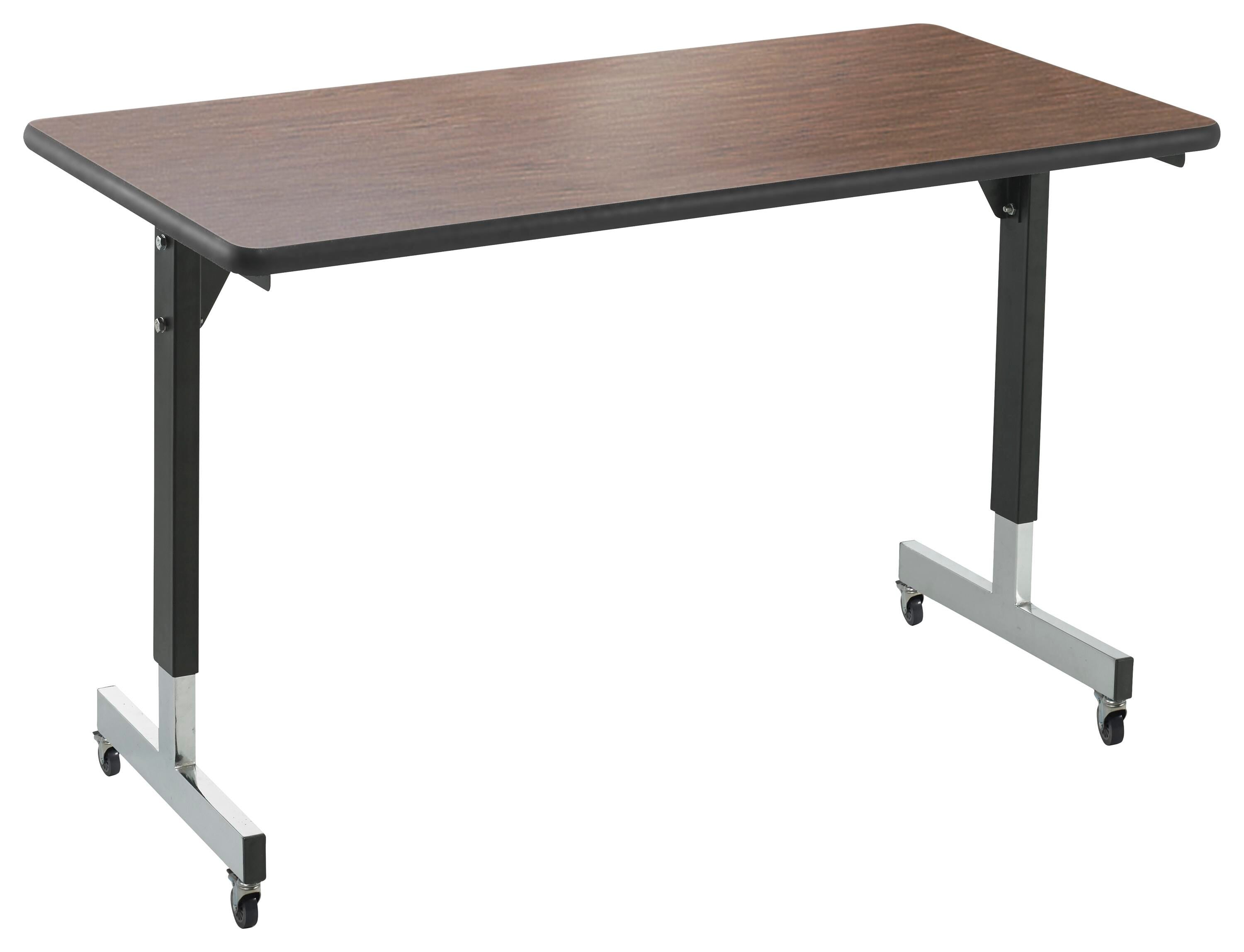 TABLE - CLASSROOM SELECT - RECTANGLE PEDESTAL LEG ACTIVITY TABLE - 72 W X 30 D IN - LAMINATE - LOCKEDGE - SPECIFY TOP COLOR - SPECIFY EDGE COLOR - CASTER