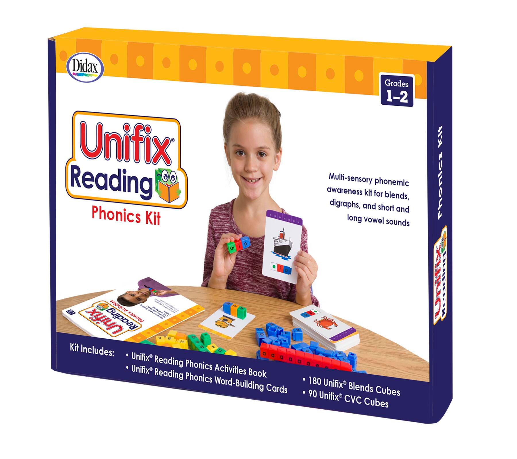 UNIFIX LETTER CUBE ACTIVITY SET-GR. 1-2