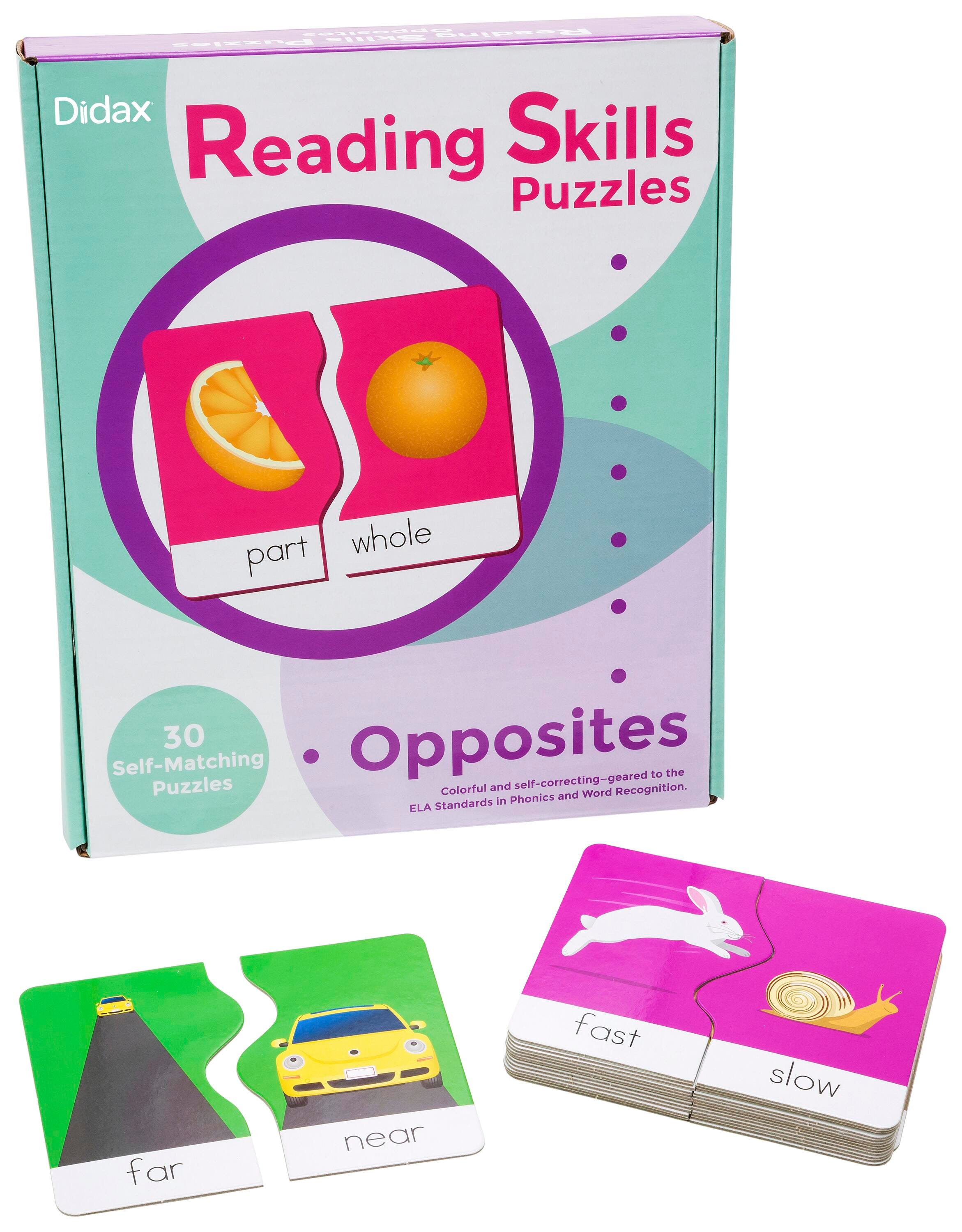 PUZZLES BASC SKILLS RDG PUZZLES-OPPSITES