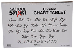 PAPER CHART 24X16 UNRULED 25 SHTS SCHOOL SMART