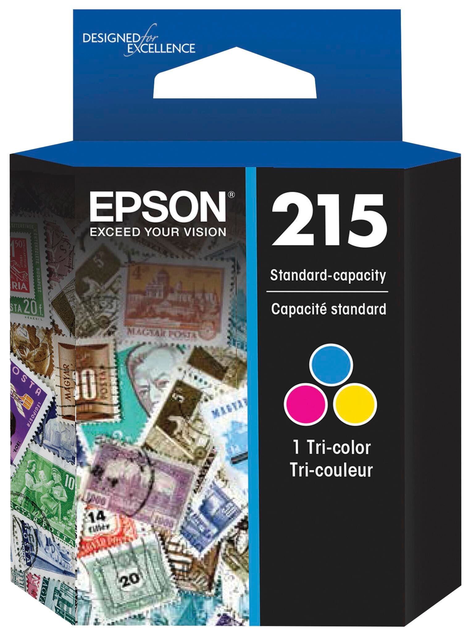 INK TONER CARTRIDGE EPSON DURABRITE EPST215530S TRI-COLOR