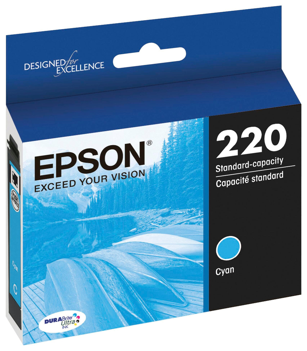 INK TONER CARTRIDGE EPSON DURABRITE EPST220220S CYAN