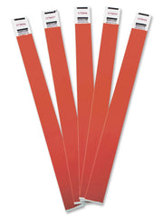 WRISTBAND - ADVANTUS TYVEK WRISTBAND 3/4 W X 9-1/2 L INCHES - RED - AVT75441 - PACK OF 100