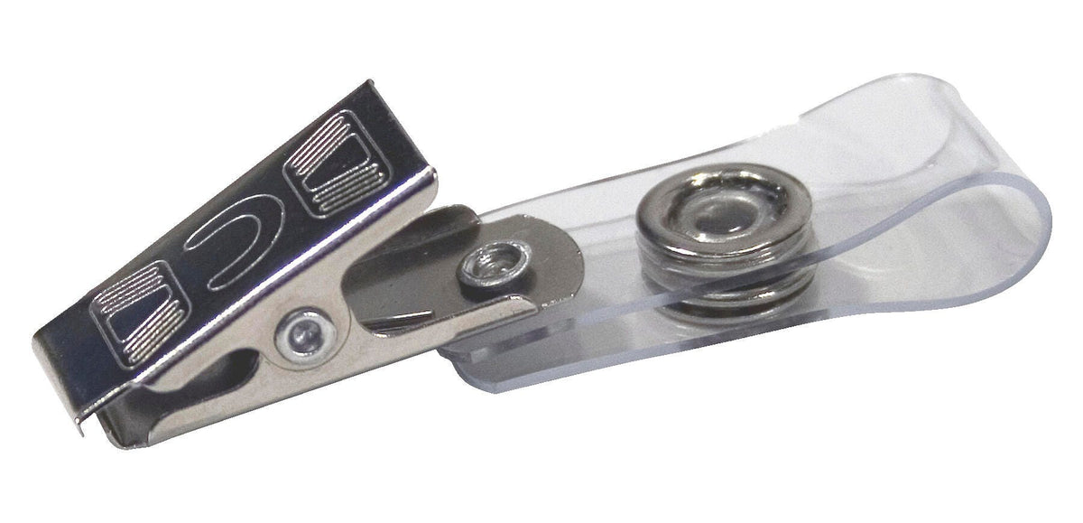 CLIP BADGE STRAP CLEAR - AVT75410 - PACK OF 100