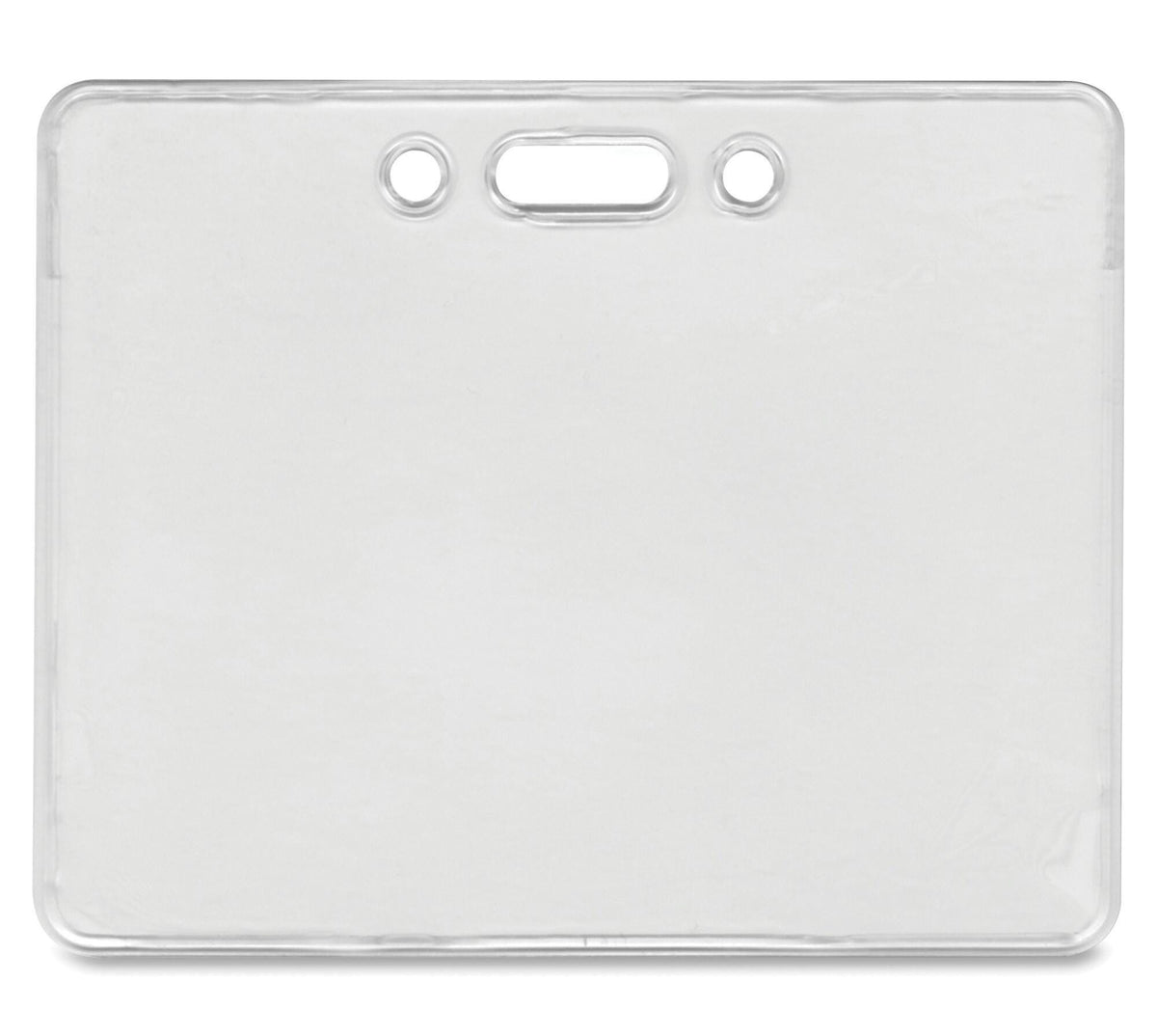 BADGE HOLDER HORIZNT CLR - AVT75450 - PACK OF 50