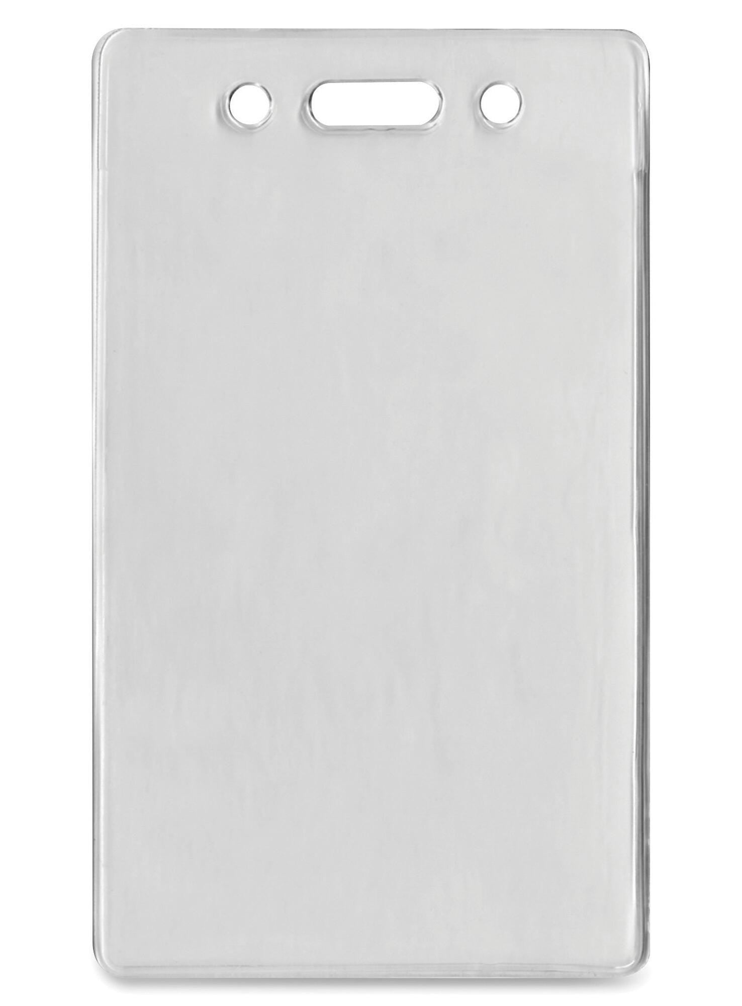 BADGE HOLDER VERTICL CLR - AVT75451 - PACK OF 50