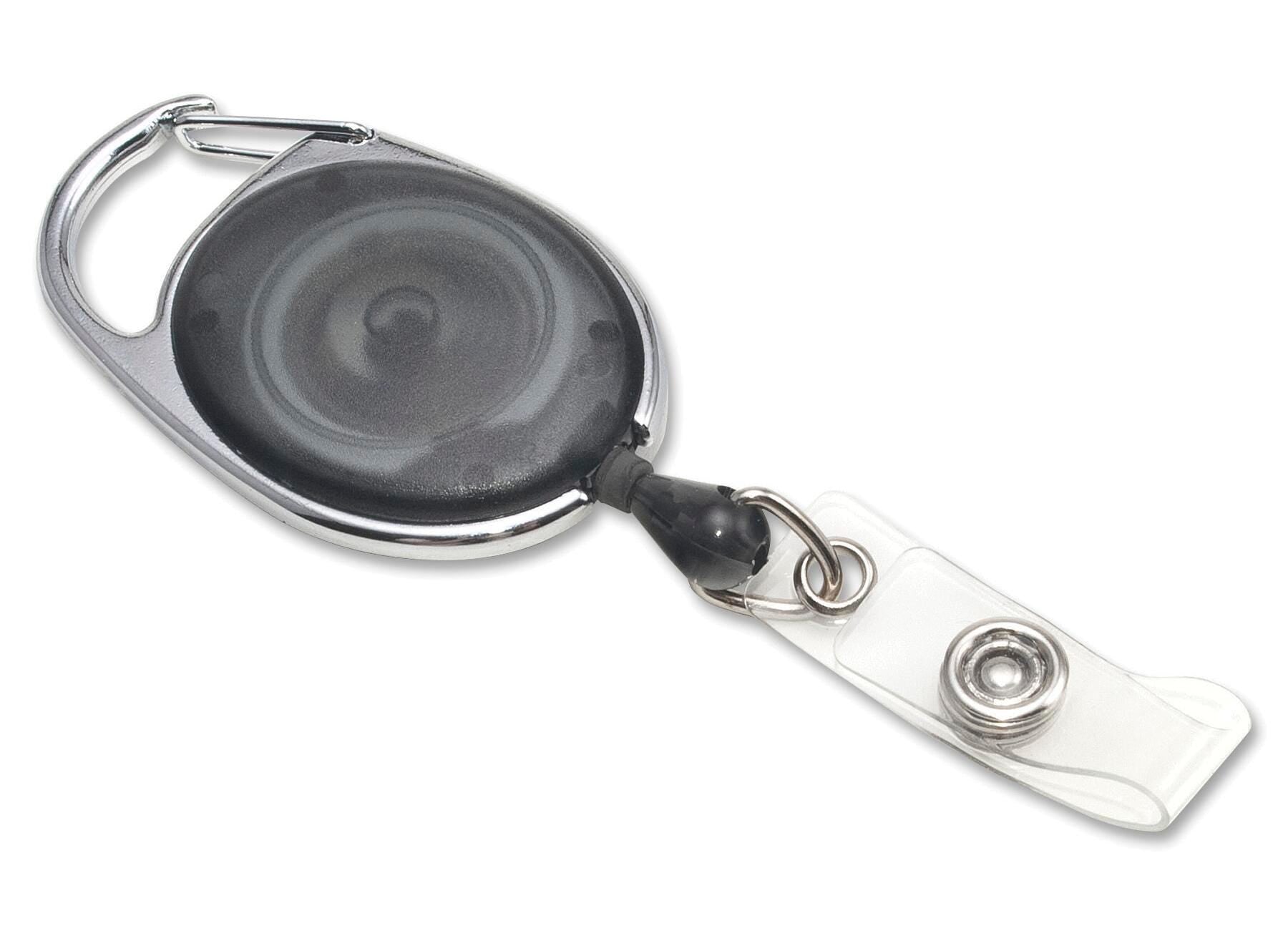 REEL BADGE CARABINER SMK - AVT75551 - PACK OF 12