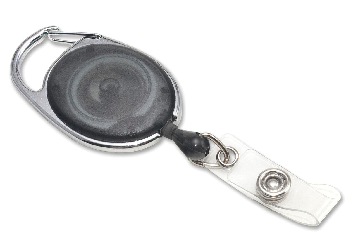 REEL BADGE CARABINER SMK - AVT75551 - PACK OF 12