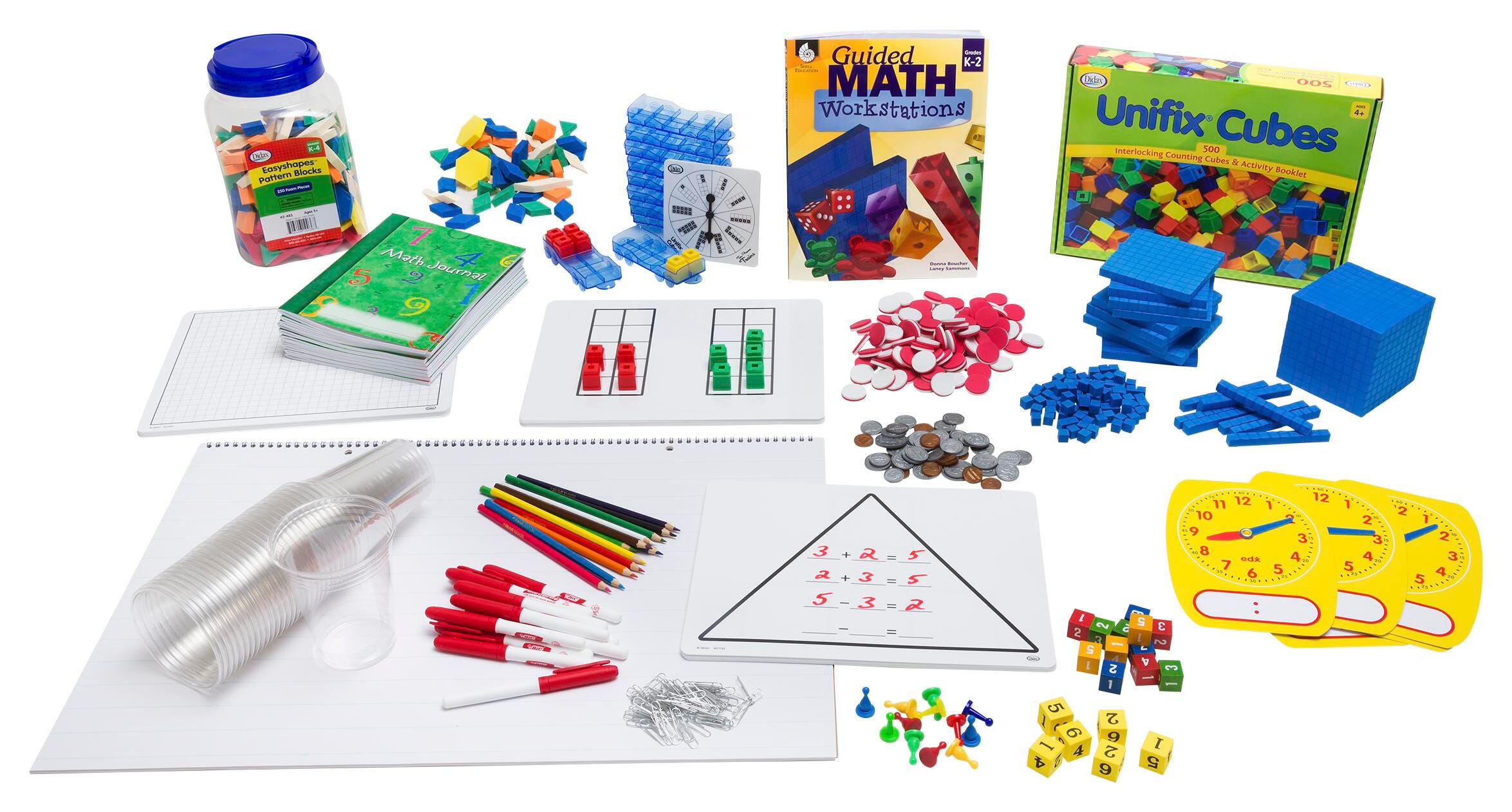 KIT GUIDED MATH MANIPULATIVE KITS K-2