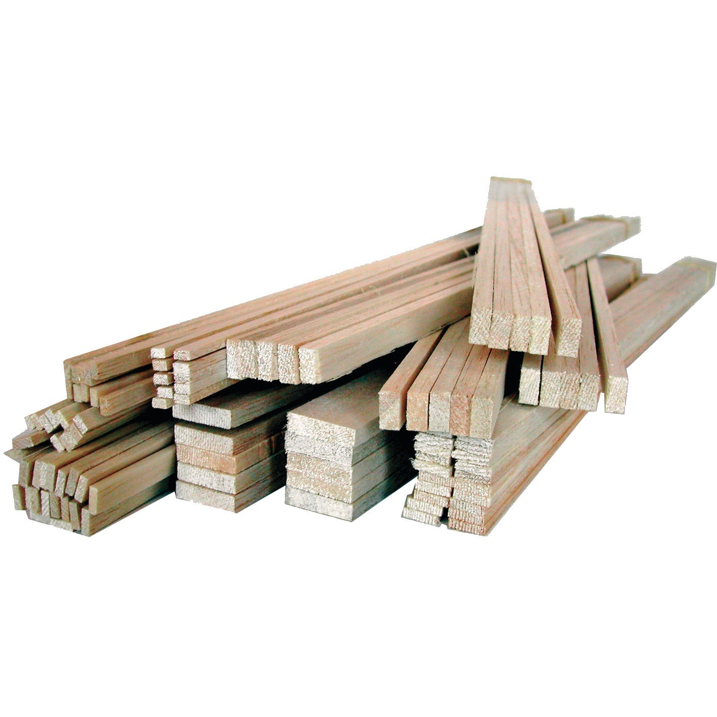 Balsa Rectangular Pieces Pk100