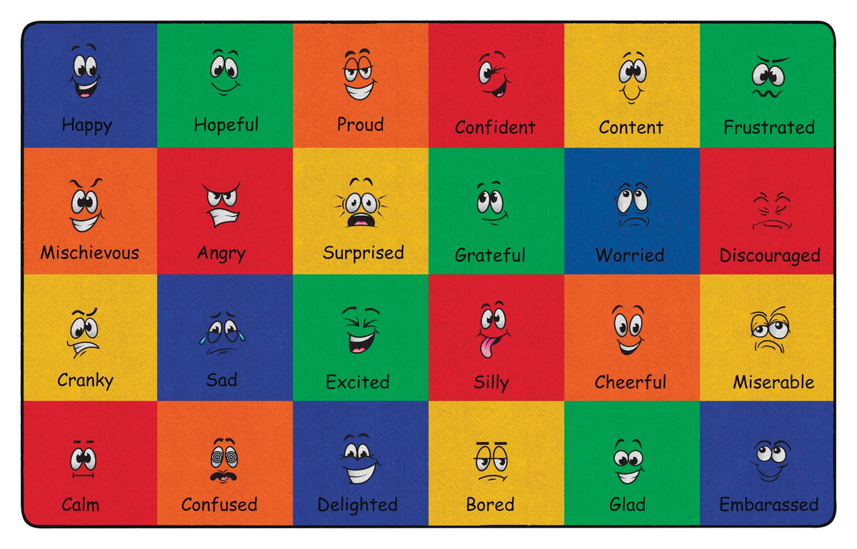 FLAGSHIP CARPETS - ALL TYPES OF FEELINGS - 6 FT X 8 FT 4 IN