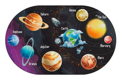 FLAGSHIP CARPETS - ALL THE PLANETS IN MY SOLAR SYSTEM - 6 FT X 8 FT 4 IN