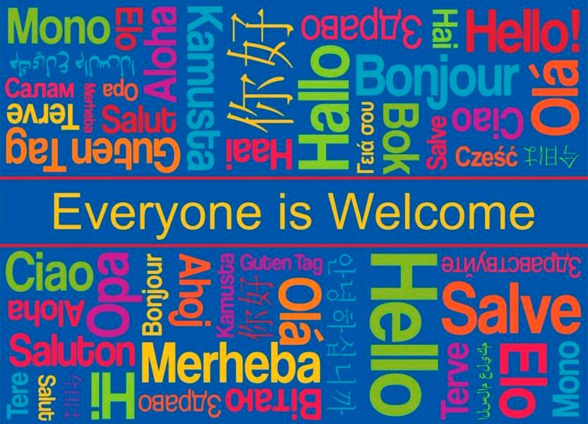 CHILDCRAFT - CARPETS - EVERYONE IS WELCOME - RECTANGLE - 6 FT X 9 FT