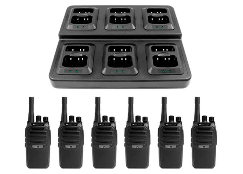 6 PACK OF BR200 + MULTI CHARGER