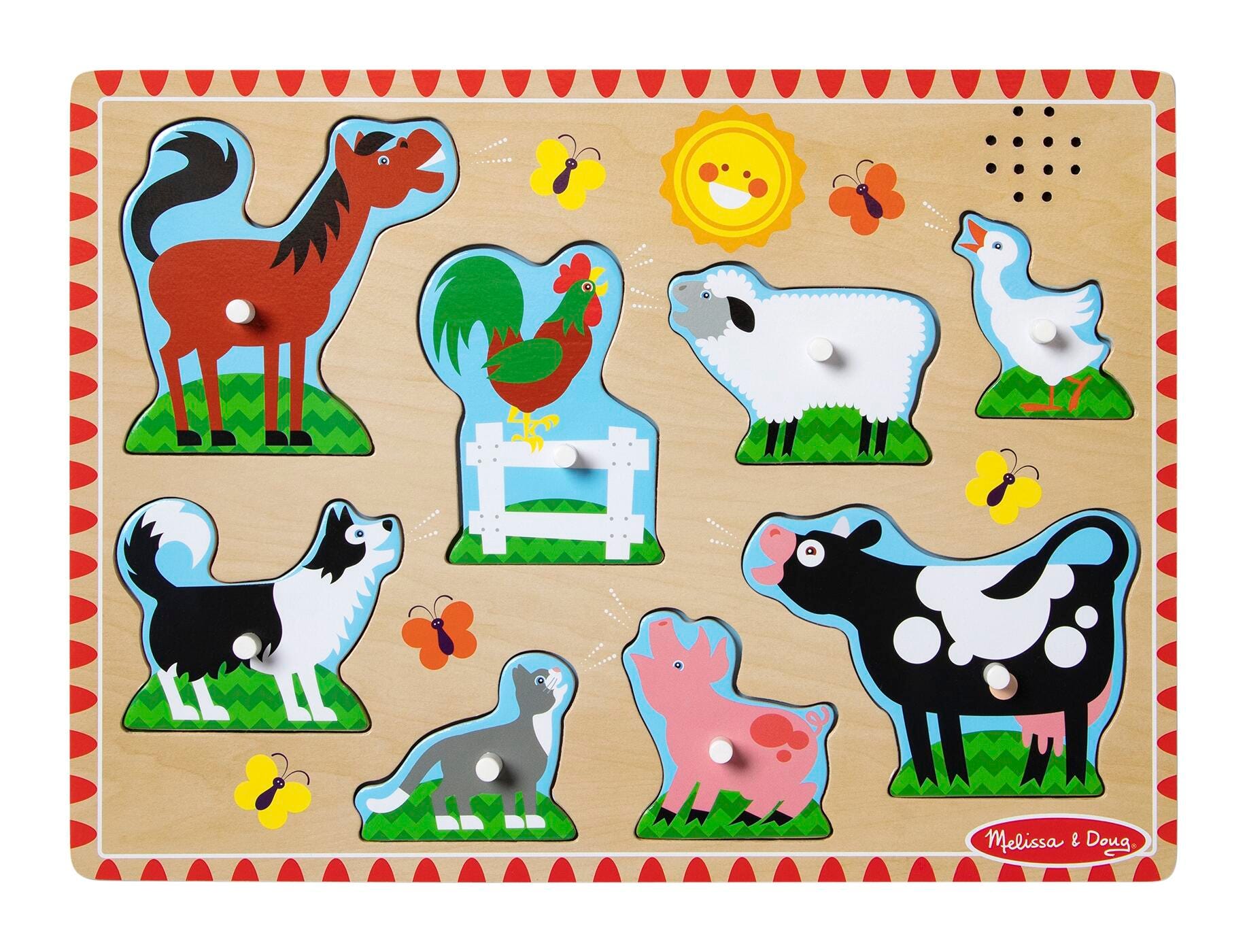 FARM ANIMALS SOUND PUZZLE