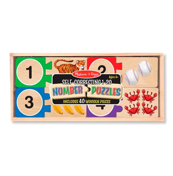 NUMBER PUZZLES - SET OF 20