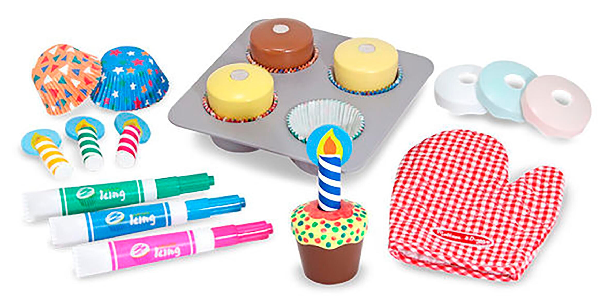BAKE AND DECORATE CUPCAKE SET - SET OF 23