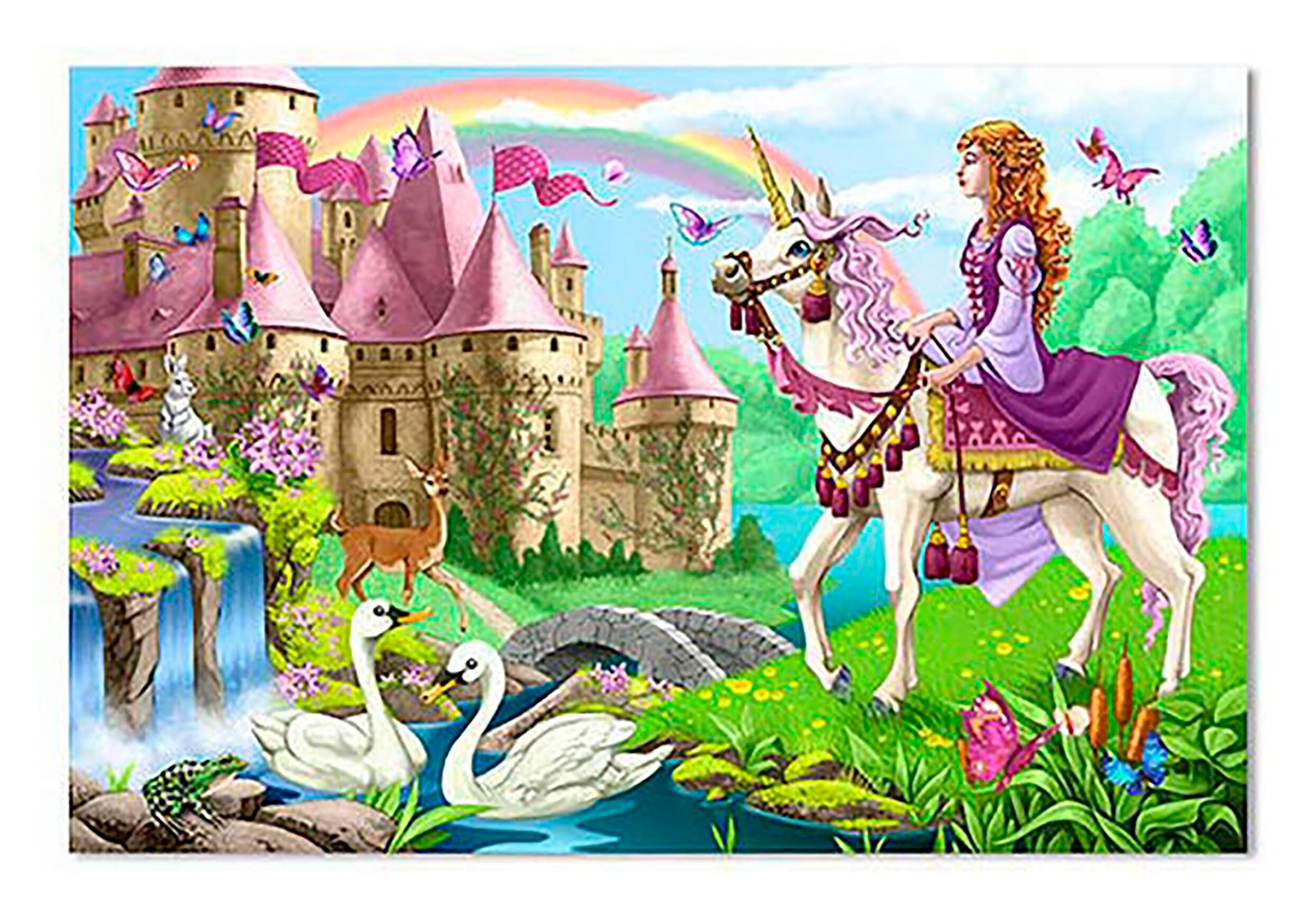 FAIRY TALE CASTLE FLOOR PUZZLE