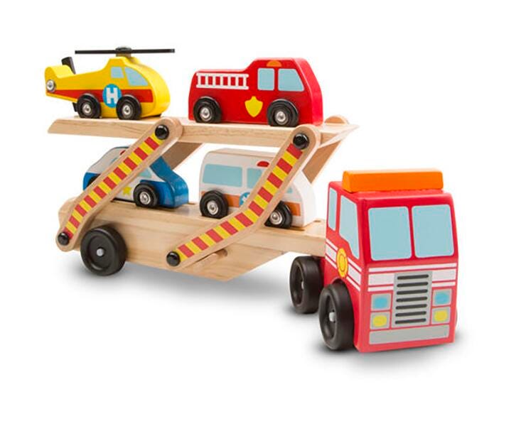 EMERGENCY VEHICLE CARRIER - SET OF 6