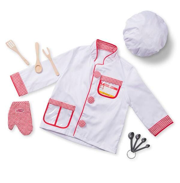 CHEF ROLE PLAY CLOTHING - SET OF 8