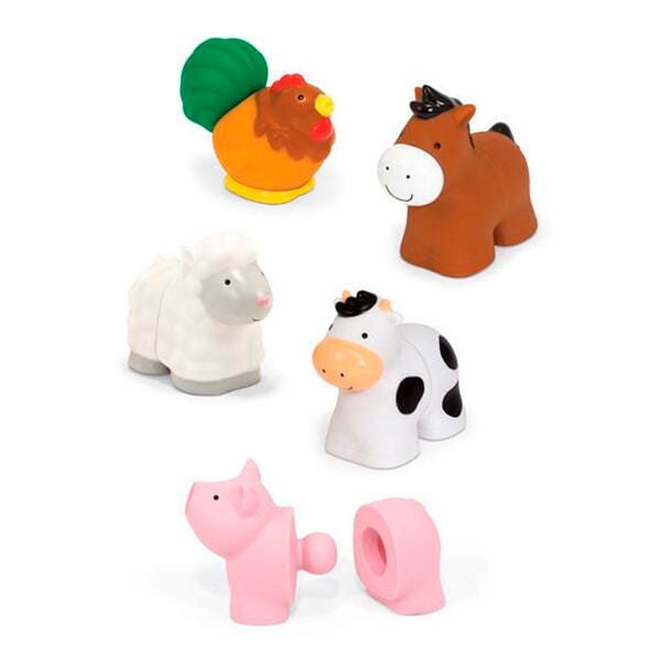 POP BLOCS FARM ANIMALS - SET OF 5