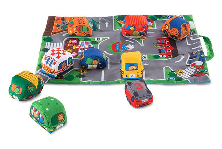 TAKE-ALONG TOWN PLAY MAT - SET OF 10