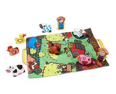 TAKE-ALONG FARM PLAY MAT - SET OF 10