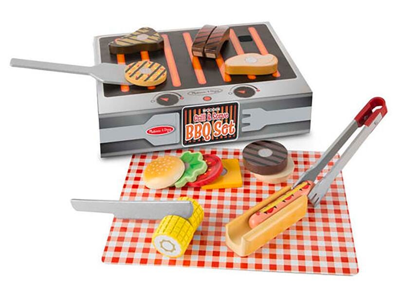 GRILL AND SERVE BBQ SET - SET OF 20