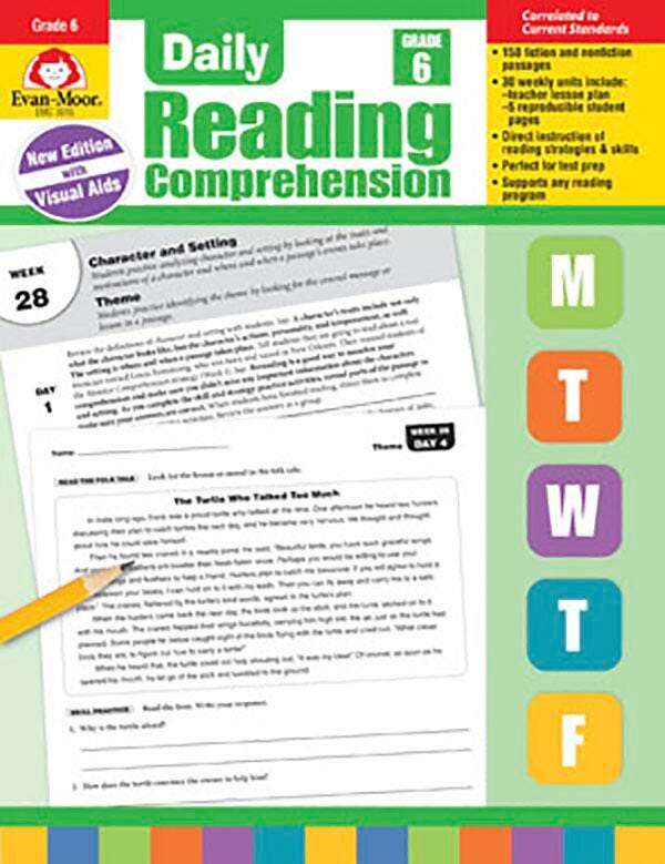 WORKBOOK - COMPREHENSION GRADE 6