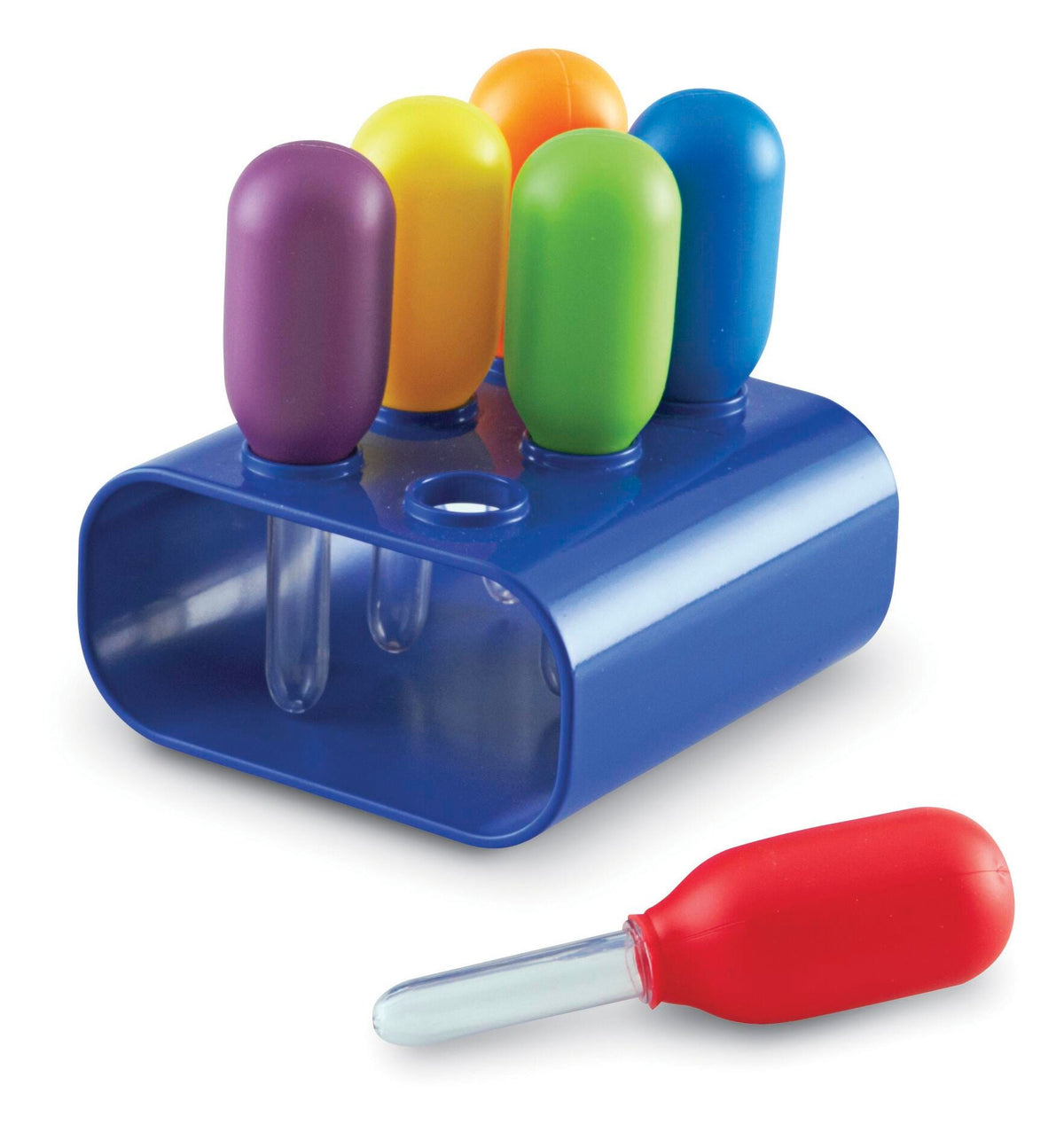 PRIMARY SCIENCE JUMBO EYEDROPPERS WITH STAND