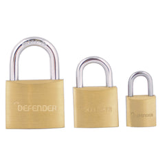 Padlock 50Mm Brass Body Open Shackle