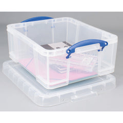 Box Really Useful Clear 18L