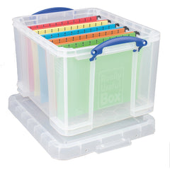 Box Really Useful Clear 35L