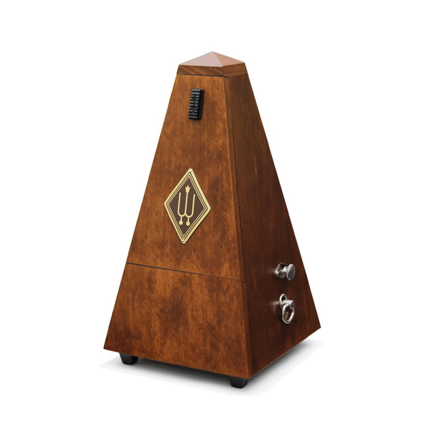 Wittner traditional wooden metronome, with bell - Walnut