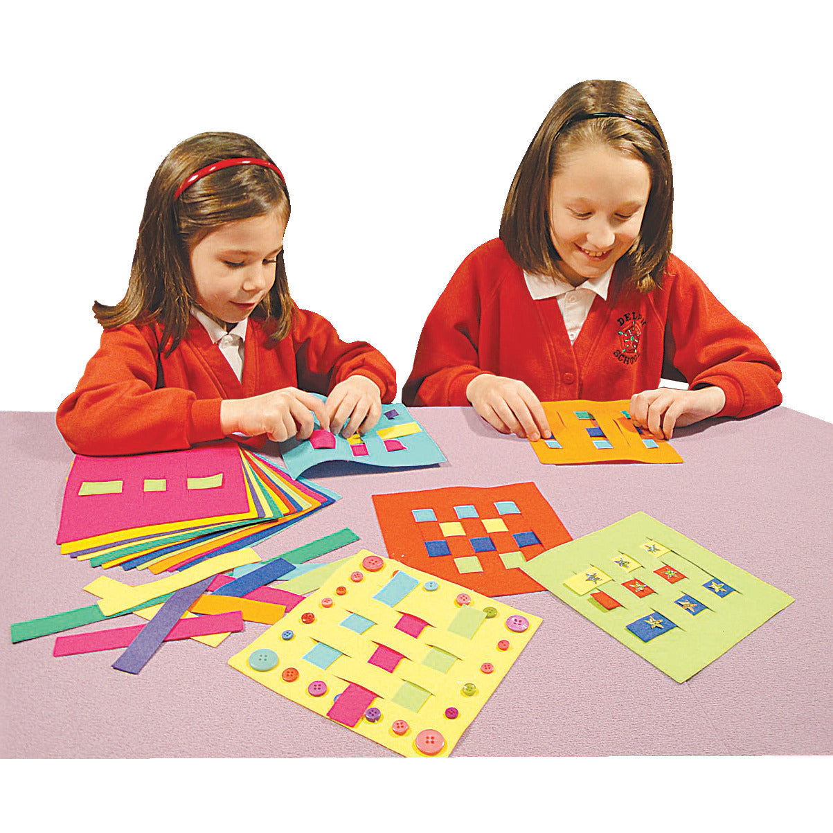 Weaving Shapes Felt Pk 30