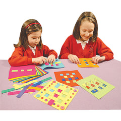 Weaving Shapes Felt Pk 30