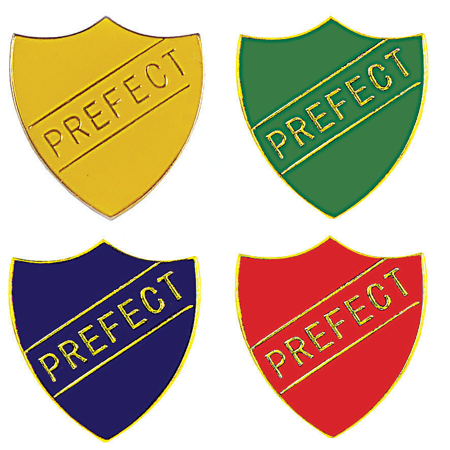 Badge Prefect Yellow Pk 10