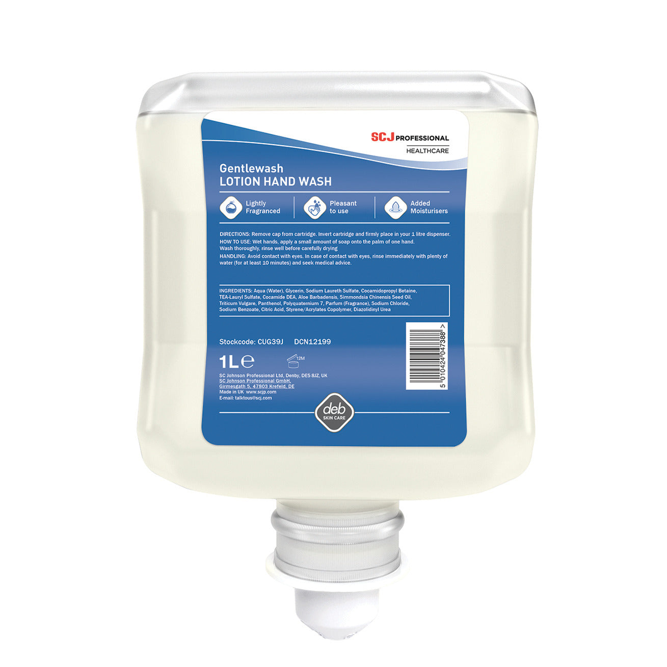 Deb Cutan Gentle Wash 6X1Ltr