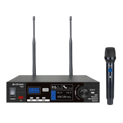 Citronic TU series handheld wireless microphone systems – 1 Channel
