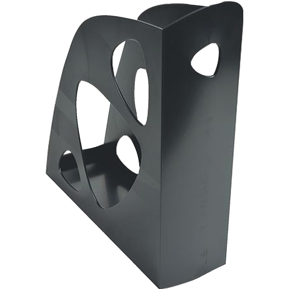 Magazine Rack A4 Recycl.Box 10 Black