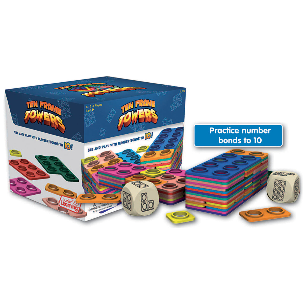 Ten Frame Towers Maths Game