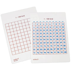 Pupil Dry Wipe Number Board Pk 35