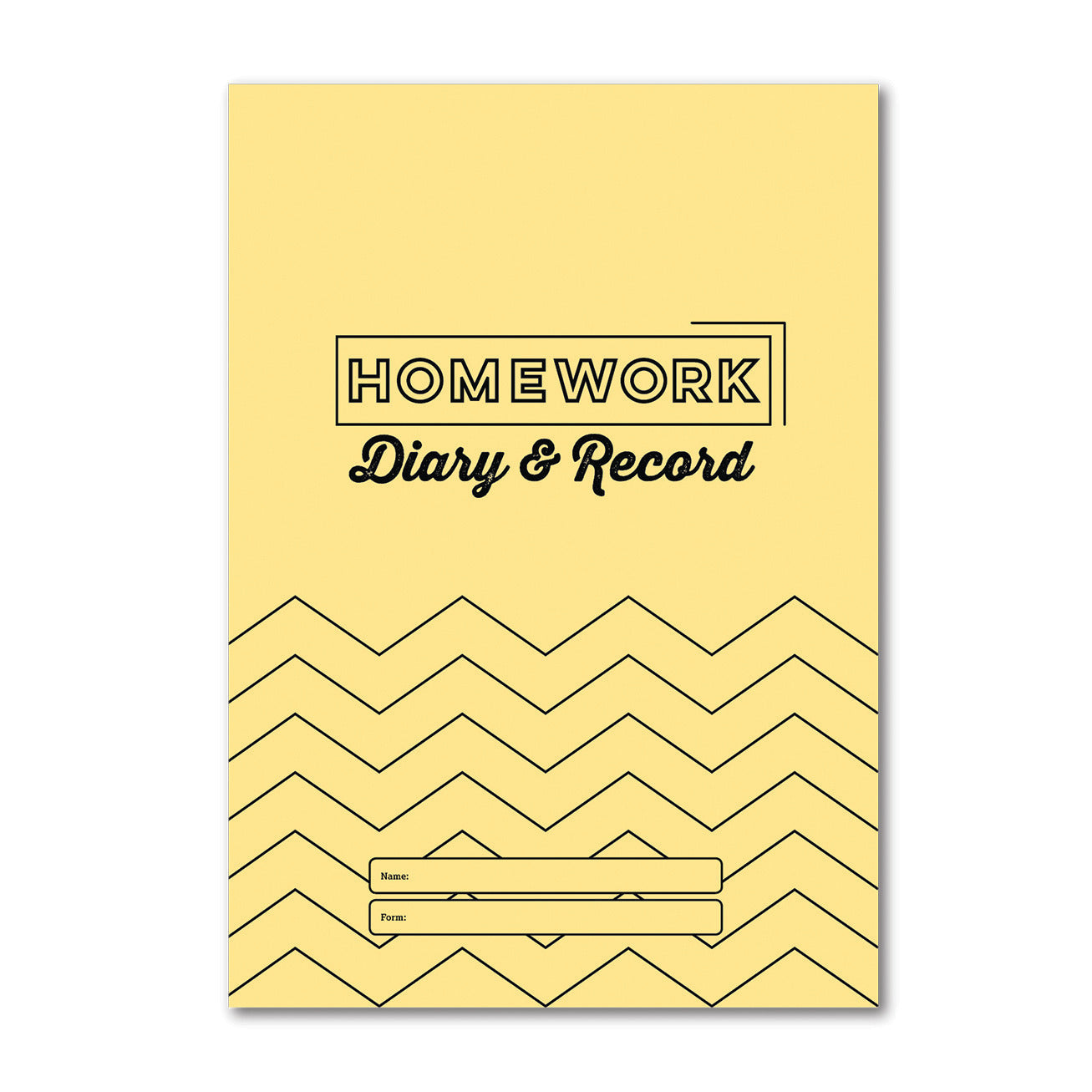 Homework Diary A6 W-V 84 Page Pk 20
