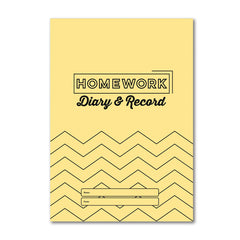 Homework Diary A6 W-V 84 Page Pk 20
