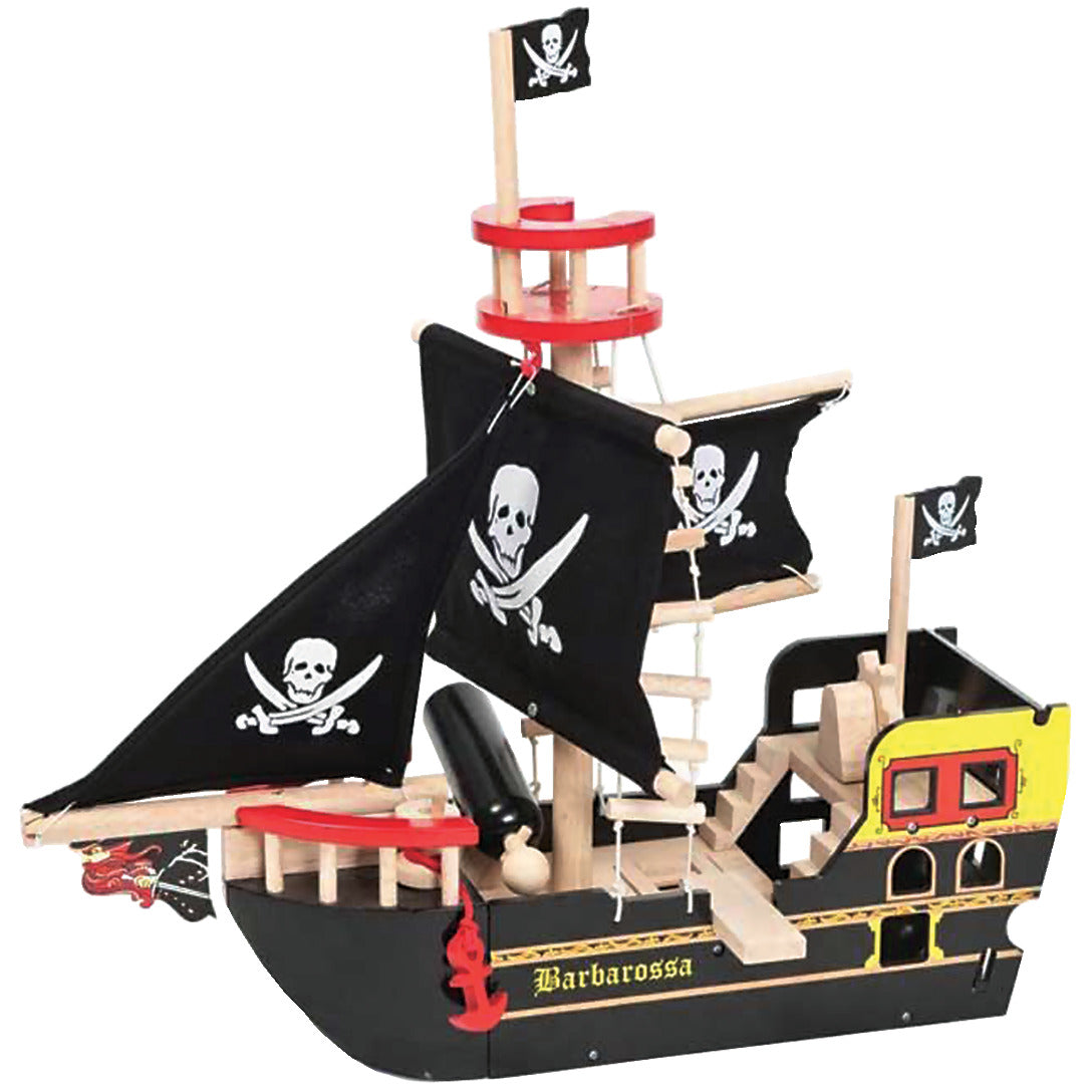 Wooden Barbarossa Pirate Ship