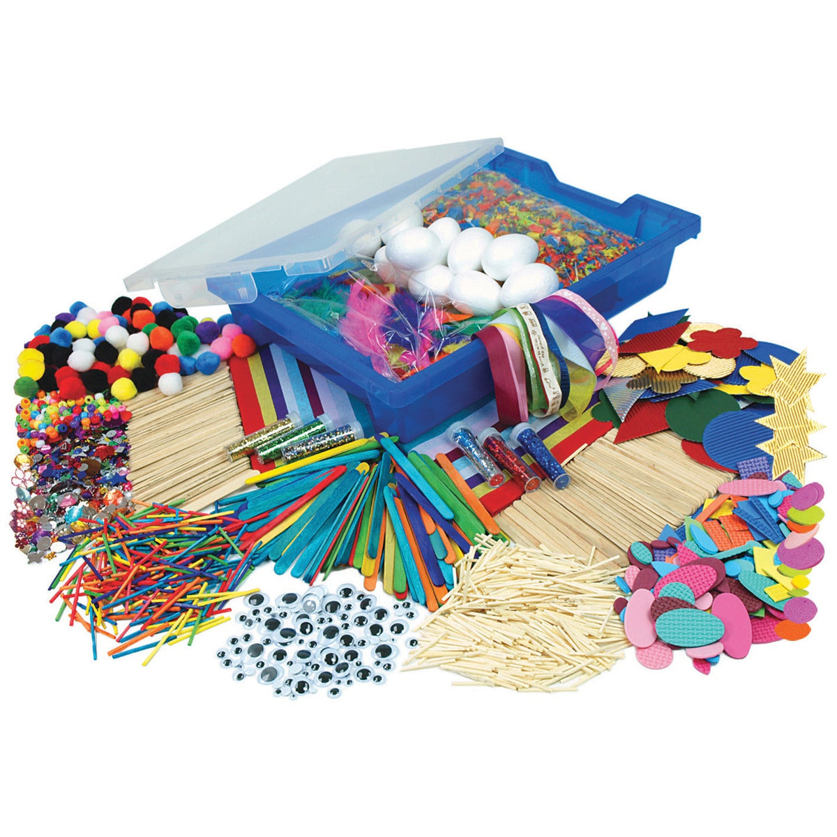 Bumper Kit Of Craft Items Gratnells