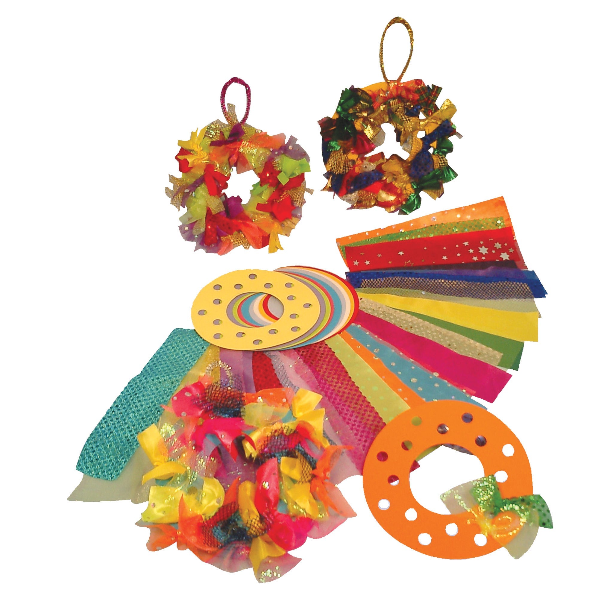 Tactile Wreaths 17Cm Dia.Pk30
